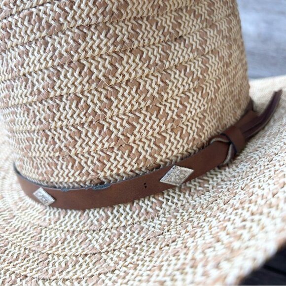 Crown Cattleman Straw Cowboy Hat - Picture 11 of 11
